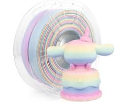 Rainbow PLA+ Filament 1,75 mm - 1 kg Spoel voor Snel 3D Printen