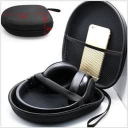 Hoes voor Over-Ear Hoofdtelefoon - Harde Beschermhoes met Rits en Opbergvak — thumbnail 3