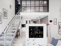 Slimme Wifi Thermostaat voor Airconditioning met Kleurenscherm, Werkt met Alexa en Google Home — thumbnail 5