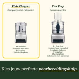 Cuisinart - Pixie Chopper - Mini Hakmolen - 3 Cup / 0,7L - Compact & Krachtig - Zilver — thumbnail 4