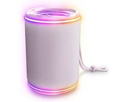 Draagbare Bluetooth Speaker 16W met RGB LED Verlichting, IPX4 Waterdicht en TWS