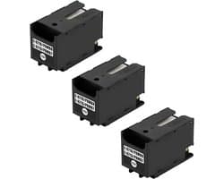 3x Inkt Onderhoud Doos voor Epson Workforce Printers - Vervangend Onderdeel T6716