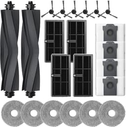 22-delige accessoireset - geschikt voor MOVA P10 Pro Ultra - P10 Ultra - Dreame L40 Ultra - X40 Ultra - X40 Master robotstofzuigers — thumbnail 1