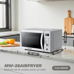 Magnetron met Grill en Airfryer Functie, 28 Liter, 5 Vermogensniveaus — thumbnail 5