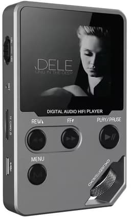 MP3-Speler - HiFi Muziekspeler - Bluetooth 5.0 MP3 Speler - Lossless Audio - Digitale Muziekspeler Met Scherm - 8GB Intern Geheugen + 64GB Uitbreidbaar - High Resolution Geluid - DAC - USB-C - Draagbaar - Audio Speler — thumbnail 1