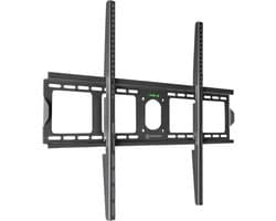 Universele Dunne TV Beugel voor Grote Televisies 55 tot 100 Inch, Zwart, Max 75 kg