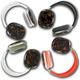 Stijlvolle Beschermhoes voor AirPods Max Hoofdtelefoon - Tortoise Shell Design — thumbnail 4