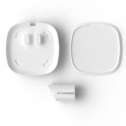 Muurbeugel geschikt voor Sonos One (SL) / Play:1 - Standaard geschikt voor Sonos One - Stopcontact Houder - Zonder boren - Kabelvrij & Stevig - Wit — thumbnail 2