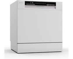 Compacte Tafelmodel Vaatwasser voor 8 couverts - Stil en Eenvoudig te Installeren