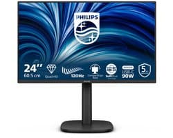 Philips 24B2U3601 computer monitor 60,5 cm (23.8") 2560 x 1440 Pixels Quad HD LCD Zwart — afbeelding 1