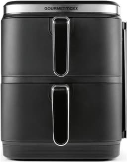 GOURMETmaxx FryUp Vertical Double Chamber Hot Air Fryer | vertical air fryer | folding touch display | 32% more space-saving | capacity 10L | hot air fryer 2 chambers — thumbnail 9