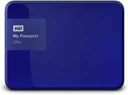 Externe Harde Schijf - Opslagmedium Data - Bestanden Opslaan - Extra Dun Ontwerp - 2 TB - Blauw — thumbnail 1