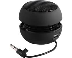 Draagbare Mini Speaker - Bluetooth Audio - Muziek Luisteren - 3.5mm Audio Ingang - Compact Ontwerp - Zwart