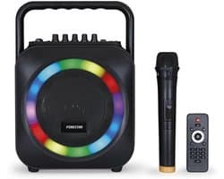 Draadloze Karaoke Speaker met Bluetooth, USB, SD en Microfoon - Krachtige PC Speaker