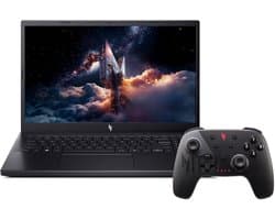 Acer Nitro V 15 AI ANV15-42-R51R - Gaming Laptop - 15.6 inch 165Hz – Ryzen 7 - 32GB - 1TB SSD - RTX 4050 - Zwart - inclusief Nitro Wireless Controller