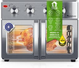 Digitale Heteluchtoven XXL - 32 Liter met Draaispies en Airfryer-functie — thumbnail 1