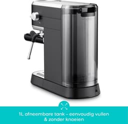 Espressomachine - Koffiemachine met Bonen - Espresso Machine - Koffieapparaat — thumbnail 5