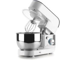 Keukenmixer met Kom en 6 Snelheden voor Menger en Kneedmachine