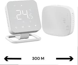 Thermostaat | Wifi | App bediening | Eenvoudige installatie | CV installatie | Spraakbediening | Vorstbeveiliging | Wit — thumbnail 1