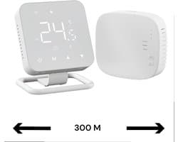 Thermostaat | Wifi | App bediening | Eenvoudige installatie | CV installatie | Spraakbediening | Vorstbeveiliging | Wit