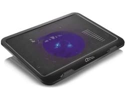 Laptop koeler STILTE KOELING PAD - Koeler voor laptops van 15,6" en kleiner - krachtige ventilatoren van 13,5 cm, USB-poort