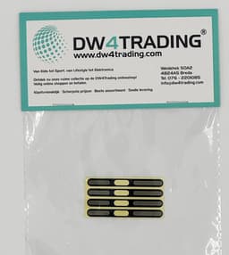 DW4Trading Zelfklevend Stofdicht Gaasje Speaker Set van 4 Stuks Voor Iphone Modellen 16,15,14,13 en 12 - Zwart — thumbnail 5
