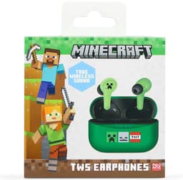 Minecraft - draadloze oordopjes - met oplaadcase - touch control - extra eartips - TWS earpods bluetooth — thumbnail 5
