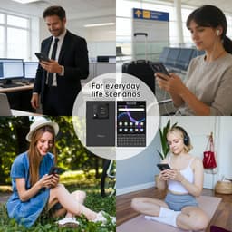 Unihertz Titan 2 5G Smartphone – Android 15, QWERTY Fysiek Toetsenbord, 12GB RAM, 512GB Opslag, NFC & OTG – Zwart (zonder oplader) — thumbnail 2