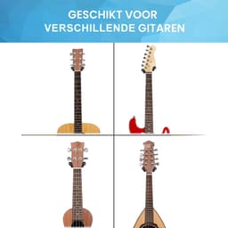 YONO Gitaar Muurbeugel - Wandbeugel - Wandsteun Beugel - Muur Houder - Accessoires - Hout — thumbnail 2