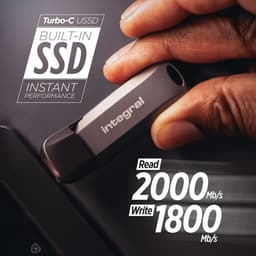 Draagbare SSD - Externe Opslag - Snelle Data Transfer - Ultrasnelle USB 3.2 - 1 TB Capaciteit - Zwart — thumbnail 5
