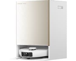 Dreame Matrix 10 Pro | Robotstofzuiger | Wit | 30.000Pa | 100°C Zelfreinigende dweil | 3 Schoonmaakmiddelen | Automatische dweilwissel | Anti-klit borstel huisdieren | Automatisch legen | Zelfreinigend station | Spraakbediening | Grote tank