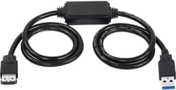 USB naar eSATA converterkabel 5 Gbit/s - 1m voor HDD/SSD/ODD laptops — thumbnail 1