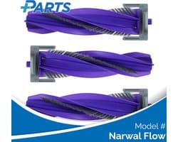 Narwal Flow Borstels (3 Stuks, Plus.Parts® alternatief voor CP-PJ-A00090-00-00)
