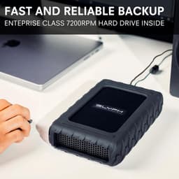 Externe Desktop Harde Schijf 8 TB USB-C Snel 7200 RPM voor Professionals — thumbnail 4