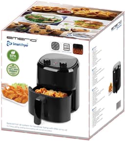 Emerio Heteluchtfiteuse 1000W - 2.2L - 140-200ºC - Cool touch - Timer - Eindsignaal - Snelle opwarmfunctie - Anti-slip - Anti-aanbak - AF-130646 Zwart — thumbnail 7