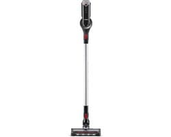 2-in-1 Steelstofzuiger - Draadloze Kruimeldief - Snel Schoonmaken - Dubbele Accu Systeem - 120 Minuten Looptijd - Mat Zwart Rood