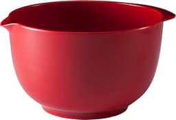 Mengkom - Keuken Kom - Bakken en Mixen - Antislip Ring Bodem - 2.5 Liter - Rood — thumbnail 1