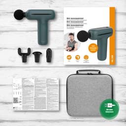 RONN® Massage Gun Professioneel – Massage Pistool - Massage Apparaat - Grijsgroen - 13cm x 5cm x 15cm; 370 g — thumbnail 2