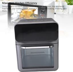 Multifunctionele Oven - Compacte Friteuse - Snelle Maaltijden - Veelzijdige Kookopties - Ruimtebesparend — thumbnail 2