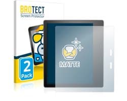 BROTECT - Screenprotector voor Amazon Kindle Oasis 2017 (9.Gen) / 2019 (10.Gen) - Folie Beschermfolie matte 2 Stuks