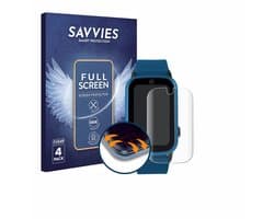 Savvies - Screenprotector voor One2Track Connect Adventure - Folie Beschermfolie transparant volledig dekking 4 Stuks