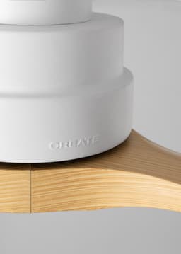 CREATE - Stille plafondventilator van 40 W met technische ABS-bladen, verkrijgbaar in verschillende maten - M - Geen licht - WIFI - WIND STYLANCE — thumbnail 3