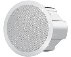 Tannoy CVS 601 - 200W 6,5-inch passieve 2-weg plafondluidspreker 70V/100V met een spreidingshoek van 180 x 180 graden en EN52-24-certificering in witte uitvoering