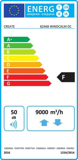 CREATE - Stille 40W plafondventilator met technische ABS bladen in verschillende maten - L - Met licht - Afstandsbediening - WIND CALM — thumbnail 2