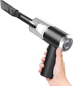 3 in 1 Autostofzuiger Draadloze handheld stofzuiger - Mini draagbare, USB snoerloze, oplaadbare mini-stofzuiger Geschikt voor auto's, huizen en kantoren — thumbnail 1
