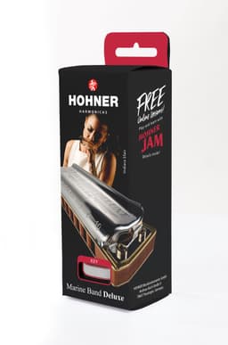 HOHNER mondharmonica, Marine Band - Deluxe, C — thumbnail 5