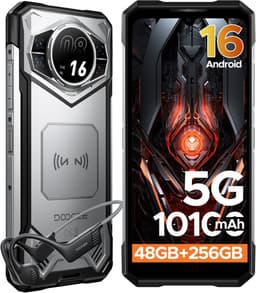 DOOGEE S200 VIP 5G - AI telefoon- Robuuste Smartphone - 32 GB RAM+256 GB ROM (2TB/TF) - Android 16 - MediaTek 7050 - 10100 mAh + 33 W - 6,72 inch FHD+120 Hz - 1,32 inch AMOLED - 100 MP + 20 MP - Dual SIM Dual Standby - NFC - Botgeleidingsheadset — thumbnail 1
