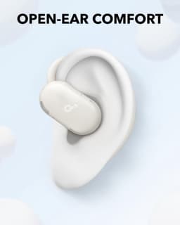 soundcore V20i open-ear koptelefoon by Anker - Verstelbare oorhaken - Comfortabel - Stevige grip - Sterke bas - Ruisvrije telefoongesprekken - IP55 - Led - 36 uur speeltijd - Bluetooth 5.4 oordopjes - Multipoint verbinding — thumbnail 5