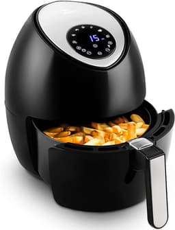 Core® Airfryer xl - Airfryer xxl - Heteluchtfriteuse - Zwart- 29cm x 23cm x 30cm — thumbnail 1