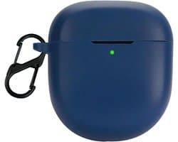 Allecto- Beschermhoes voor koptelefoon - Siliconen hoes - Stootvast - Donkerblauw - Ultradun - Compatibel met koptelefoon - QuietComfort Ultra II - Geurloos.